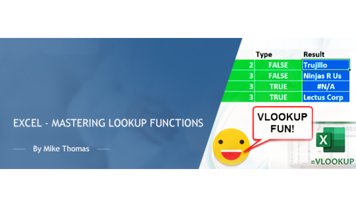 Excel - Mastering Lookup Functions