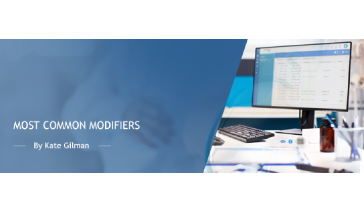 Most Common Modifiers