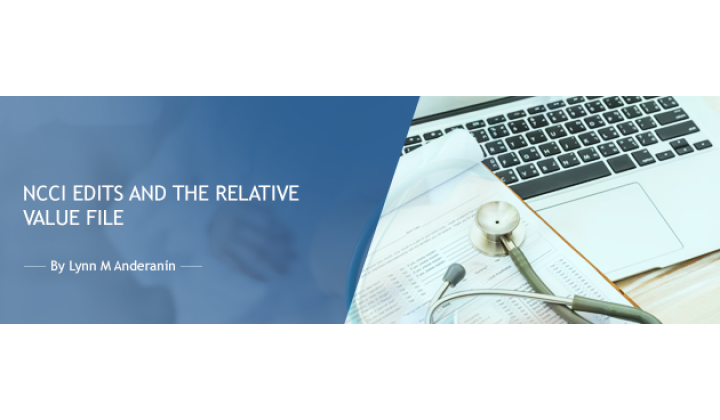 NCCI Edits and the Relative Value File